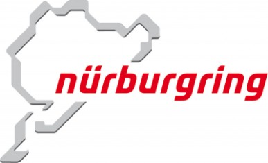 Logo of the Nürburgrings with stylised contour of the racing track